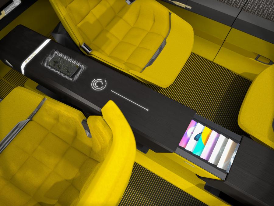 Детали интерьера Renault Morphoz Concept 2020 года  (фото 75 из 192)